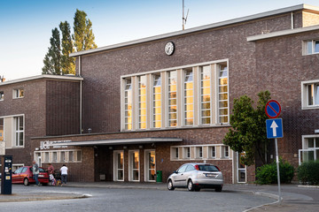 Железнодорожный вокзал в г. Глогув