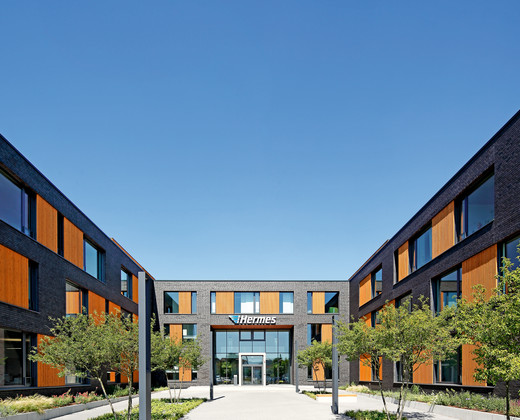 Doskonałe połączenie - budynek administracyjny firmy Hermes we wschodniej Westfalii